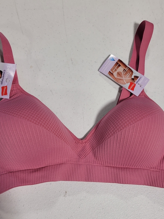 Hanes Other - Hanes Dusty Pink Wireless Seamless Everyday Bra